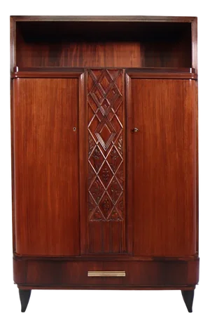 Art Deco French Rosewood Cabinet