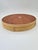 Wood Vintage Round Rattan and Bamboo Tray, 1970s For Sale - Image 7 of 10