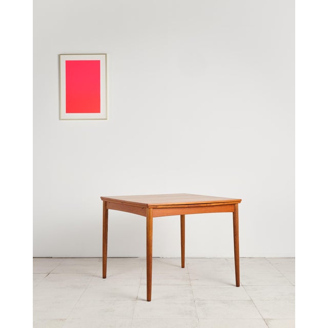 Mid-Century Modern Danish Extendable Dining Table in Teak by Spoul Hundevad for Hundevad & Co, 1960s For Sale - Image 4 of 18