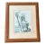 “Botanical Whisper” Original Monoprint in Wood Frame by Nancy Smith For Sale
