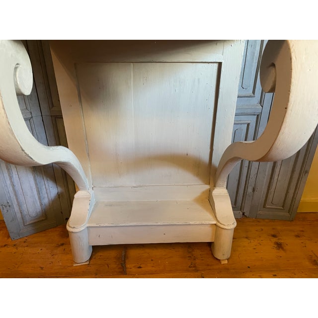 French Louis Philippe Trumeau Side Table For Sale - Image 18 of 18