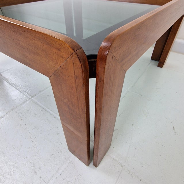 Mid-Century Modern Italian Coffee Table by Afra & Tobia Scarpa for Cassina, 1960s For Sale - Image 12 of 15