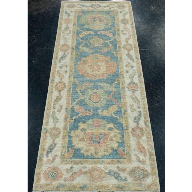 Turkish Oushak Runner Rug 2'3" x 5'9" #17255 Explore a curated collection of hallway runners, wool rugs, and handmade...