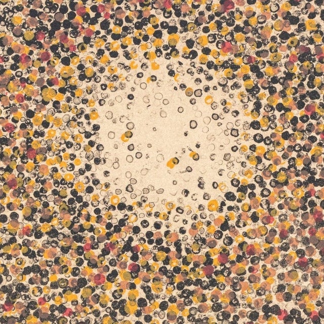 Manfred Schwartz (American, b. Poland, 1909-1970), Tondo Etretat, Lithograph on Paper, mid 20th century, numbered edition...