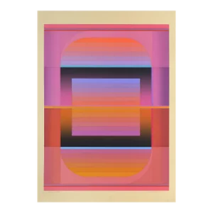 Skylight XXXVII, Evelyn B. Johnson Screen Print