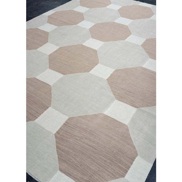 Gray Turkish Kilim Oriental Handmade Flatweave 7'9" x 10'6" #20326 For Sale - Image 8 of 8