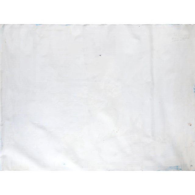 Late 20th Century Dominican Republic, Ramon Martinez Oil Painting For Sale - Image 5 of 6