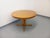 Vintage Round Dining Table in Blond Elm with Integrated Extension, 1970s For Sale - Image 14 of 14