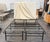 Queen Size Restoration Hardware Linen Headboard For Sale In San Francisco - Image 6 of 12