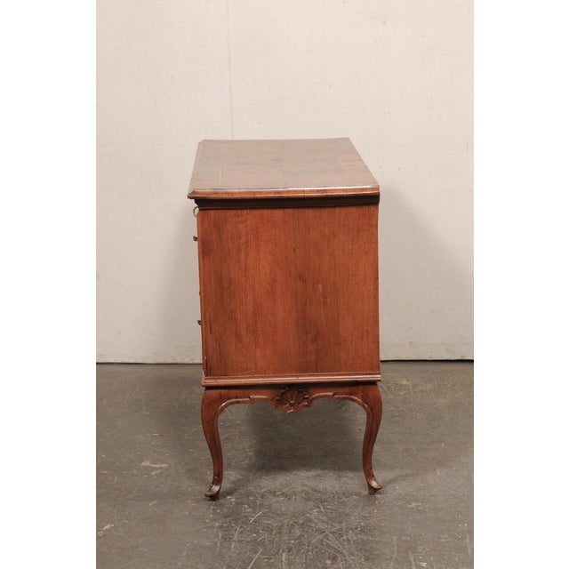 Wood Late 18th C Italian Two-Drawer Raised Chest For Sale - Image 7 of 11