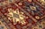 Shabby Chic Tribal Shirwan Red/Beige Wool Rug - 3'7''x5'8'' For Sale - Image 4 of 10