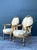 Vintage Gilt Medallion Fauteuil Chairs - A Pair For Sale In West Palm - Image 6 of 12