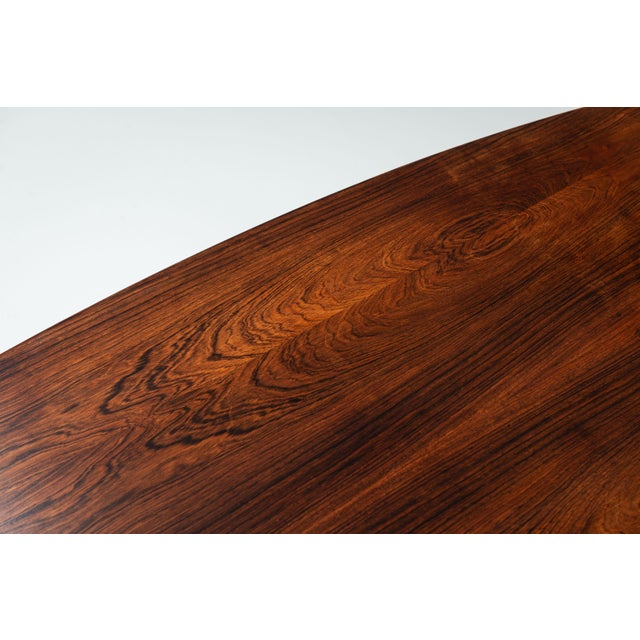 Rosewood Coffee Table by Johannes Andersen for Silkeborg, 1960s For Sale - Image 12 of 16