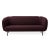 Caper 3 Seater with Stitches Burgundy by Warm Nordic Dimensions: D200 x W84 x H 80 cm Material: Textile upholstery, Wooden...