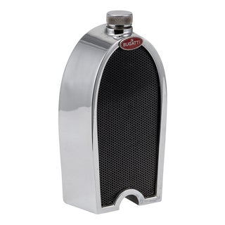 Vintage 20th Century Bugatti Radiator Grille Decanter by Ruddspeed, England, 1970s For Sale