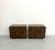 Wood Vintage Lane Brutalist Walnut Nightstands - Pair For Sale - Image 7 of 7