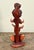 Vintage Carved Rosewood African Big Five Totem Sculpture For Sale In Providence - Image 6 of 8