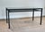 Glass and Black Metal Table, 2010s For Sale - Image 6 of 7