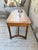 Wood Antique Drapers Worktable in Oak, 1900 For Sale - Image 7 of 18