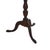 Antique 18th Century Queen Anne Mahogany Candle Stand with Turned Column on Cabriole Legs Terminating in Pad Feet C1780...