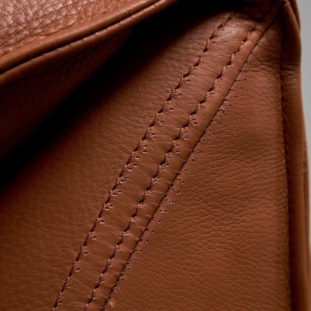 Animal Skin Set of Le Bambole Lounge Chair and Ottoman by Mario Bellini for B&B Italia, 1972 For Sale - Image 7 of 14