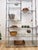 Chrome Rare Milo Baughman Style Chrome Glass Etagere Display Shelf Vintage MCM Shelving For Sale - Image 8 of 12