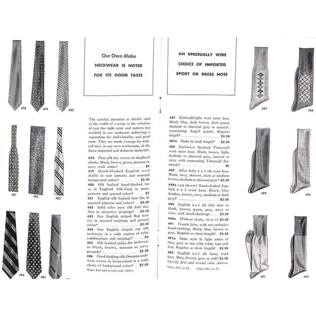 Brooks Brothers News for Spring 1955 in Men's and Boys' Clothing and Furnishings For Sale - Image 9 of 10
