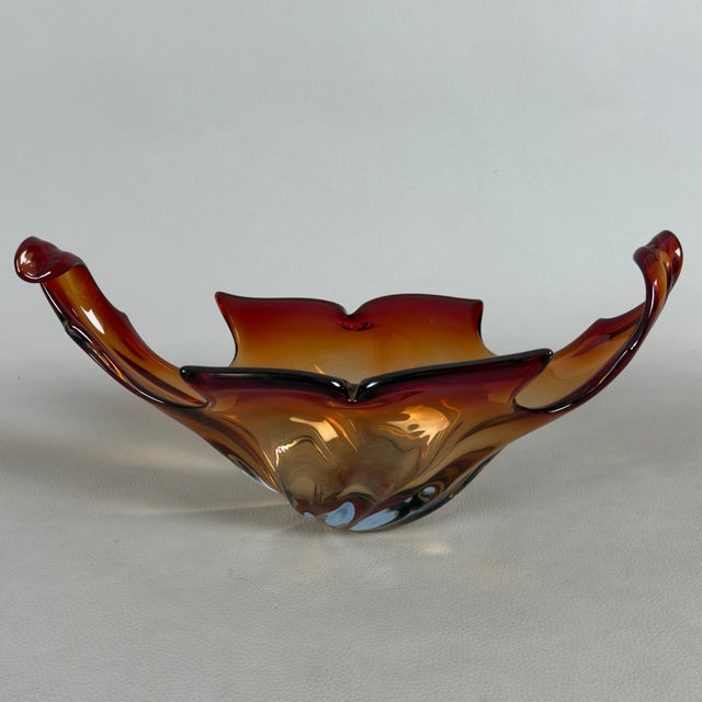 Sommerso Murano Glass Centerpiece, 1970s For Sale - Image 12 of 12