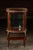 French Early 20th Century Louis XVI Style Mahogany Curio Cabinet For Sale - Image 3 of 15