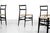 1990s Wooden Superleggera Chairs by Gio Ponti for Cassina, Italy, 1957, Set of 10 For Sale - Image 5 of 15