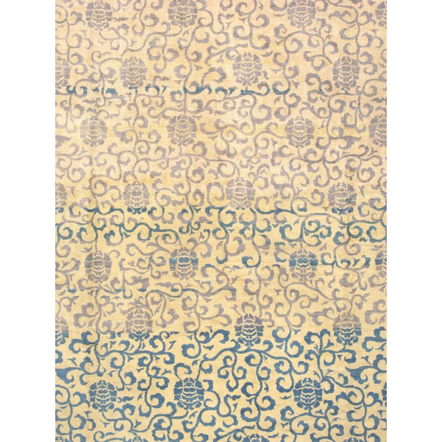 Beautiful handmade antique rug Kensu carpet 100% wool Individual and original. Made from the finest materials in the world...