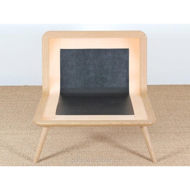 Wood Antique Spine Easy Chair by Signe Bindslev Henriksen & Peter Bundgaard Rützou for Fredericia, 1710s For Sale - Image 7 of 14