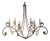 Hubbardton Forge Gold Bella Chandelier Light For Sale