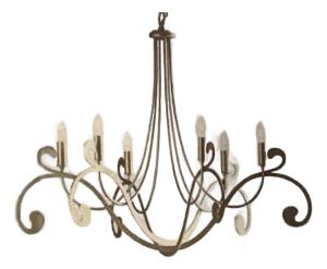 Hubbardton Forge Gold Bella Chandelier Light