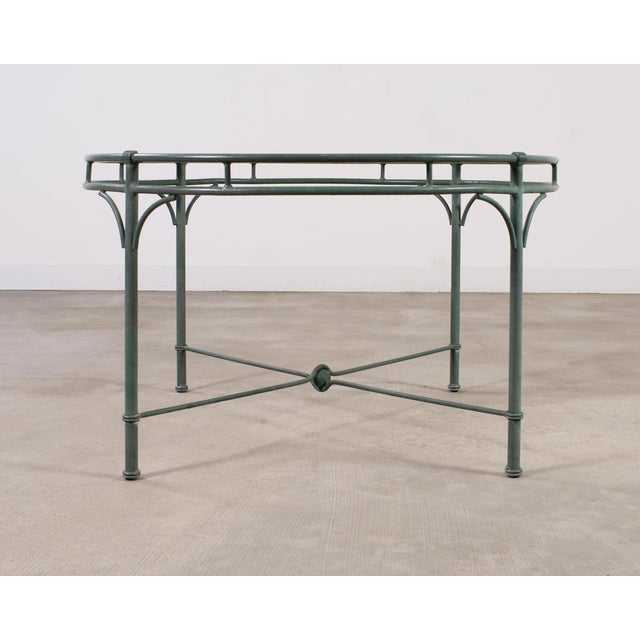 Neoclassical Labeled Brown Jordan Florentine Garden Set by Richard Frinier For Sale - Image 3 of 17