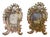 Antique Baroque Gilt Bronze Photo Frames, Set of 2 For Sale