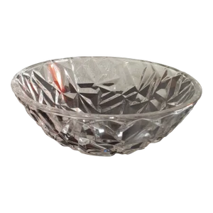 1950s Tiffany & Co Rock Cut Crystal Bowl