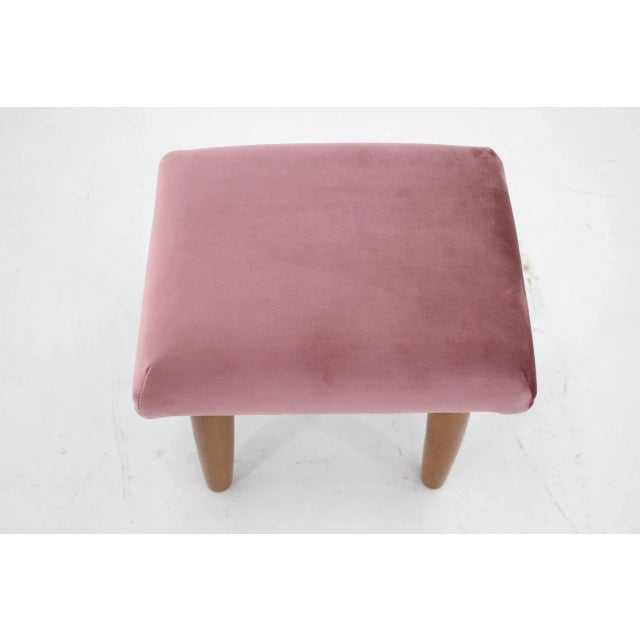 Metal Teak Danish Stool, 1960s For Sale - Image 7 of 9