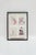 Original double-sided lithograph by Robert Combas, titled Portrait Feu (Portrait of Fire). The work features a drawing...