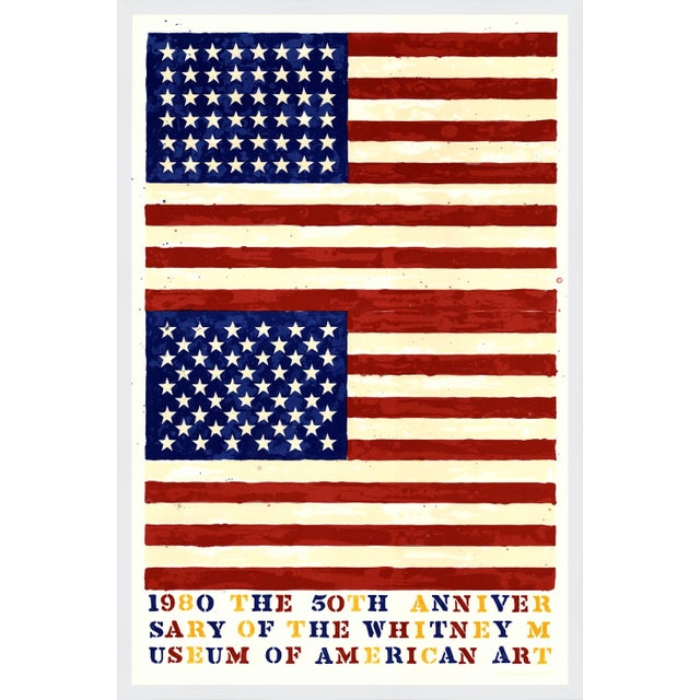 Jasper Johns the 50th Anniversary of the Whitney Museum of American Art (double Flag), 1979 For Sale In New York - Image 6 of 7