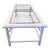 Palm Beach Regency Faux Bamboo Coffee Table in White Lacquer For Sale In Miami - Image 6 of 8