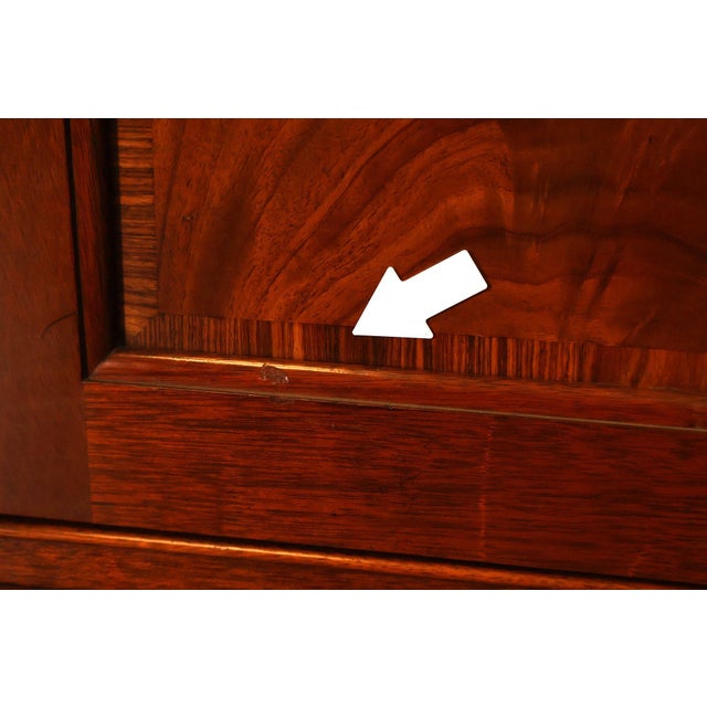 Stickley Traditional Mahogany Flip-Top Server Cabinet For Sale - Image 12 of 18