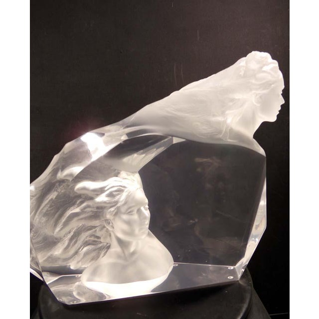 Frederick Hart "Destiny" Lucite 1999 Acrylic sculpture hand signed by the artist Size: 12" High Edition Number: 169/350...