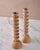Lostine "Albert" Hand Turned Maple Candle Holders by Lostine, Set of 2 For Sale - Image 4 of 10