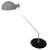 Adjustable Desk Lamp in White and Black from Guzzini, Italy, 1970s For Sale