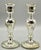 Antique Mercury Glass Candlesticks, a Pair For Sale - Image 6 of 9
