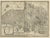 Antique map 'Le Pais de Caux'. Decorative map of the region of Pays de Caux, France. This map originates from 'Atlas...