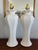 Pair of Hollywood Regency White Lamps For Sale In Savannah - Image 6 of 7