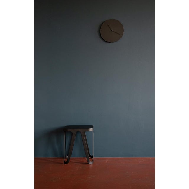 Contemporary Twelve Clock in Schwarz by Neo/Craft For Sale - Image 3 of 4