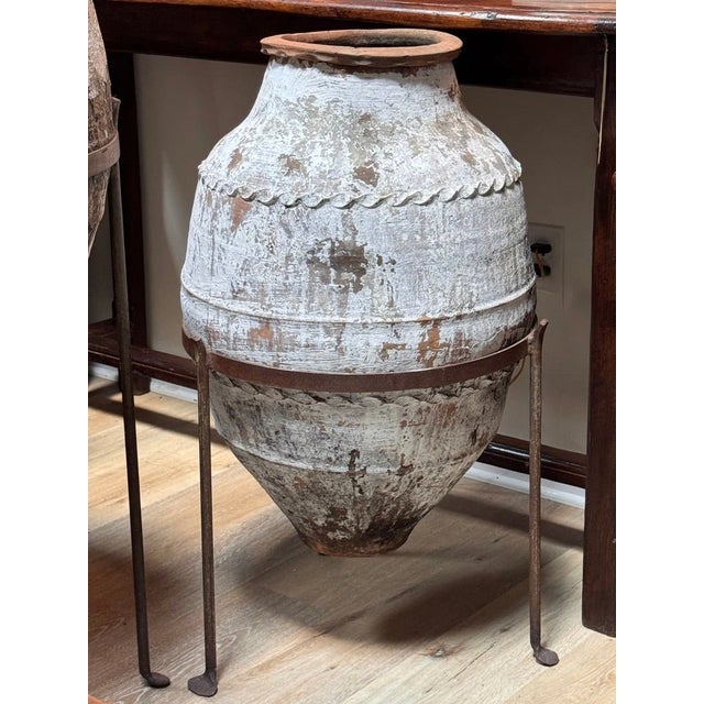 18th Century An 18th Century Anatolian Terracotta Storage Jar For Sale - Image 5 of 6